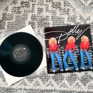 Vintage Dolly Parton “Here You Come Again” 1977 LP Vinyl Record 🎶🤍